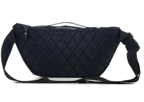 Image Title ANDI - Bum Bag XL Black Leopard Reflective